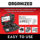 Powerbuilt Master A/C Clutch Removal and Installation Kit - 647756