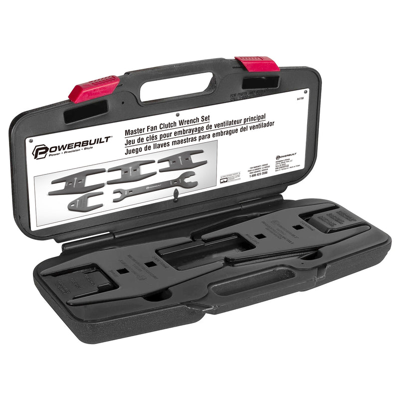 Powerbuilt Master Fan Clutch Wrench Set - 647759