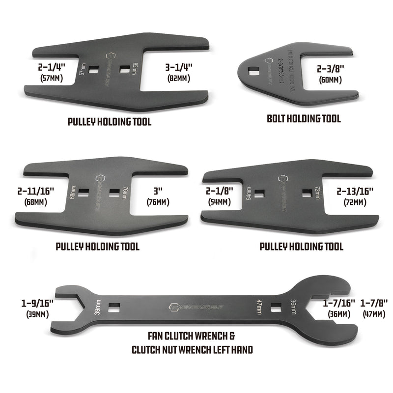 Powerbuilt Master Fan Clutch Wrench Set - 647759