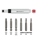 Powerbuilt 7 Piece Mini Impact Driver and Extractor Set - 647767
