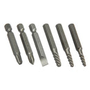 Powerbuilt 7 Piece Mini Impact Driver and Extractor Set - 647767