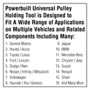 Powerbuilt Universal Pulley Holder Tool Kit - 647876