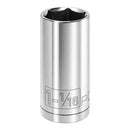 1/2 in. Dr. Sockets - SAE Deep - 6 Pt.