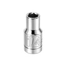 1/4 in. Dr. Sockets - SAE Shallow