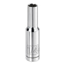 Powerbuilt 1/4 Inch Drive x 1/4 Inch 6 Point Deep Socket - 648291