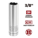 Powerbuilt 1/4 Inch Drive x 3/8 Inch 6 Point Deep Socket - 648295