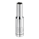 Powerbuilt 1/4 Inch Drive x 6 MM 6 Point Deep Socket - 648298