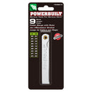 Powerbuilt 9 Blade Feeler Gauge And Ruler - 648514