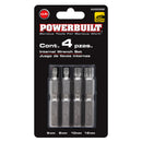 4 Piece 12 Point Internal Bit Set