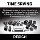 23 Piece Ball Joint & U-Joint Service Kit
