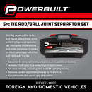 5 Pc. Tie Rod/Ball Joint Separator Kit