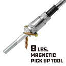 Powerbuilt 8Lb Flexible Led Magnetic Pick Up Tool - 648702M