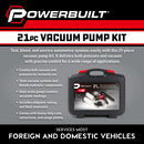 22 Piece Vacuum Pump Kit