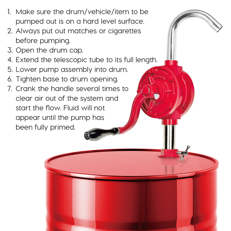 Rotary Barrel Pump