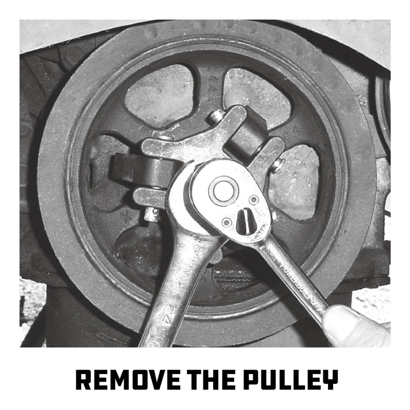 Powerbuilt Harmonic Damper Pulley Puller Kit - 647774