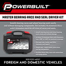 11 Piece Master Bearing Race And Seal Driver Kit