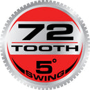 Powerbuilt 3/8-Inch Ratchet Combination Wrench, 72 Teeth, Cr-V Material, 640146