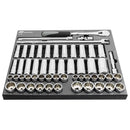 54 Pc. 1/2 in. Drive SAE/Metric Master Socket and Accessory Set