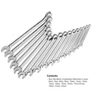 16 Pc. Tech Solutions Master Non-Slip Combination Wrench Set - Metric