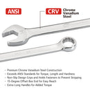 16 Pc. Tech Solutions Master Non-Slip Combination Wrench Set - Metric