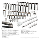 68 Pc. 3/8 in. Drive SAE/Metric Master Mechanics Tool Set