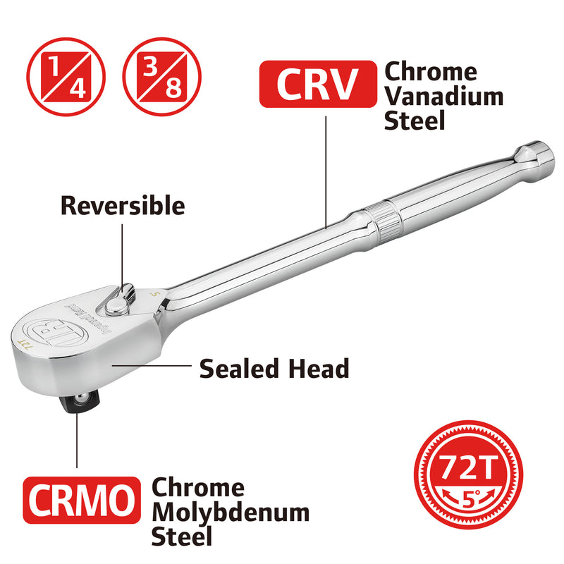 101 Pc. SAE/Metric Master Mechanics Tool Set