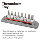 8 Pc. 3/8 in. Drive Hex Bit Socket Set - SAE