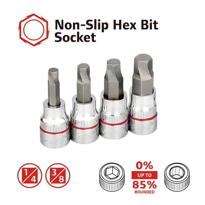 8 Pc. Tech Solutions Bit Socket Set - SAE