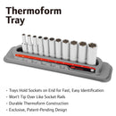 11 Pc. 1/4 in. Drive Deep Socket Set - Metric 6 Pt.