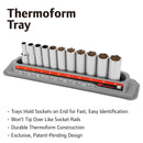 11 Pc. 3/8 in. Drive Deep Socket Set - Metric 6 Pt.