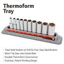 10 Pc. 3/8 in. Drive Deep Socket Set - SAE 6 Pt.