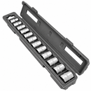 12 Pc. 1/2 in. Drive Shallow Socket Set - Metric 12 Pt.