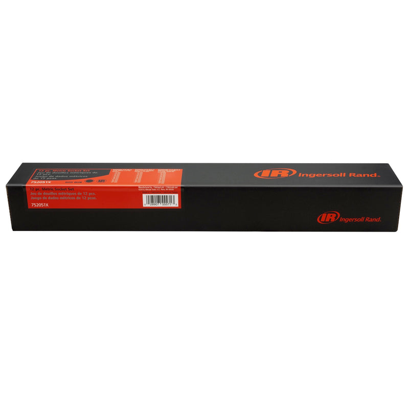 12 Pc. 1/2 in. Drive Shallow Socket Set - Metric 12 Pt.