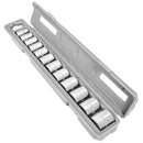 12 Pc. 1/2 in. Drive Shallow Socket Set - SAE 12 Pt.