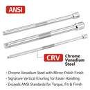 3 Pc. 10 in. Extension Bar Set