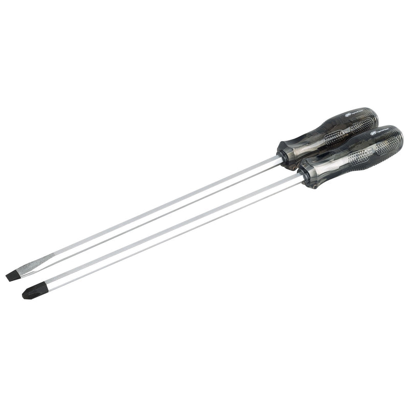 2 Pc. Heavy Duty Full Tang Capped Screwdriver Set