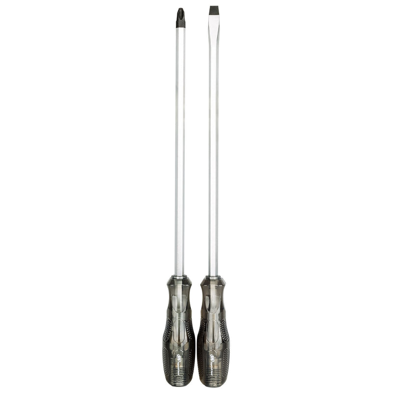 2 Pc. Heavy Duty Full Tang Capped Screwdriver Set