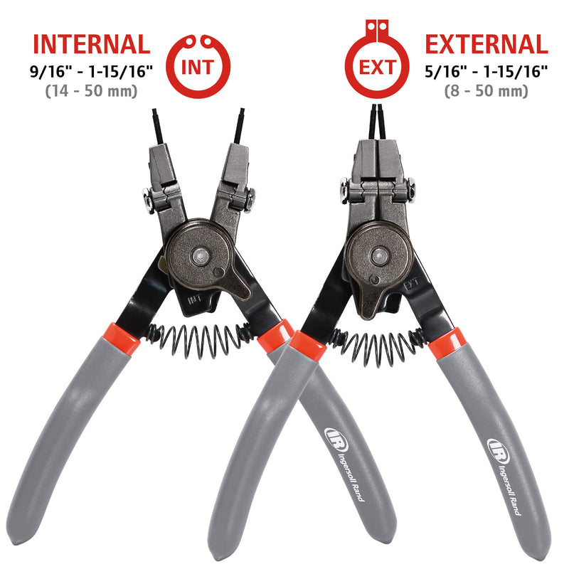 Tech Solutions Multi-Angle Internal/External Snap Ring Pliers
