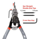 Tech Solutions Multi-Angle Internal/External Snap Ring Pliers