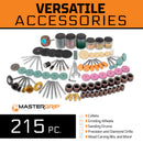 Mastergrip 215 Piece AC Rotary Tool Set - 790461ECE