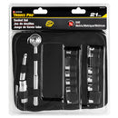 Tradespro 21 Piece 3/8 Inch Drive SAE and Metric Socket Set - 835134