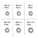 Trades Pro 100 Pc. Metric Nylon Locknut Assortment - 836405