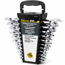 Tradespro 22 Piece SAE and Metric Wrench Set - 836574