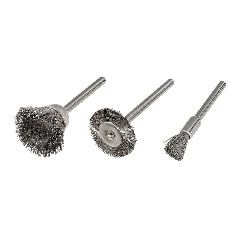 Trades Pro 3 Pc Wire Brushes - 837795