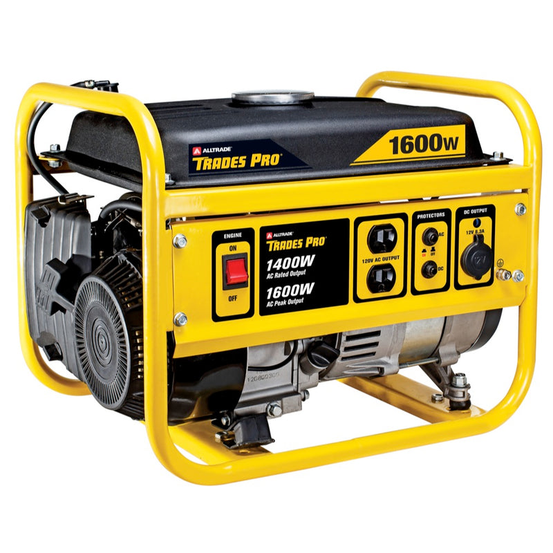Tradespro 1400W/1600W Gas Generator - 838016