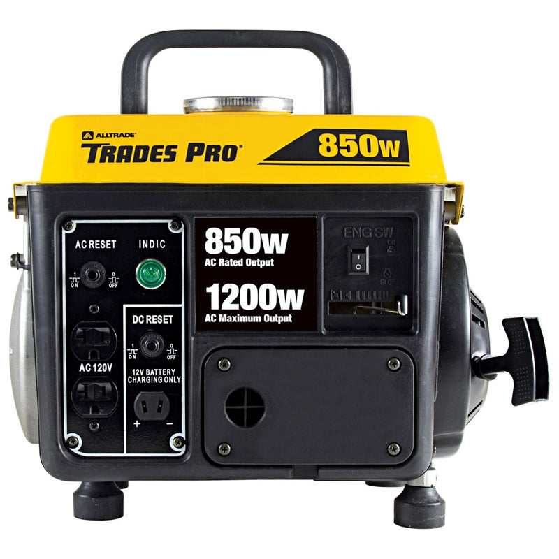 Trades Pro 850/1200 Watt 2 Stroke Portable Generator - 838014