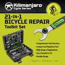 Kilimanjaro 21-in-1 Bicycle Repair Tool Kit Set - 910532ECE