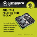 Kilimanjaro 40-in-1 Folding Bike Took Kit - 910549ECE