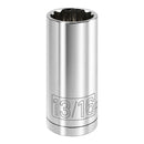 3/8 in. Dr. Sockets - SAE Deep - 12 Pt.