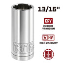 3/8 in. Dr. Sockets - SAE Deep - 12 Pt.